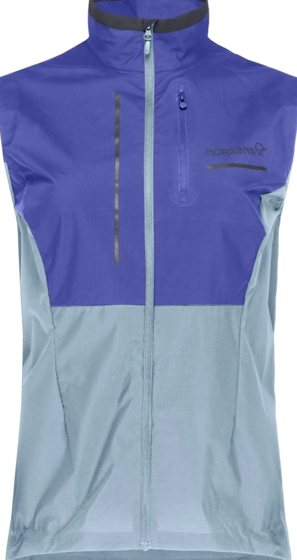 Norrøna Women's Senja Aero90 Vest Royal Blue/Blue Fog