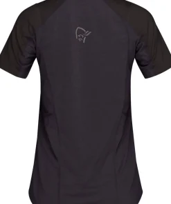 Norrøna Women's Senja Equaliser Lightweight T-Shirt Caviar