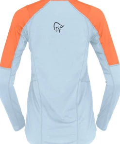 Norrøna Women's Senja Equaliser Lightweight Long Sleeve Flamingo