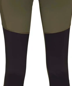 Norrøna Women's Senja Equaliser Stretch Tights Olive Night/Caviar