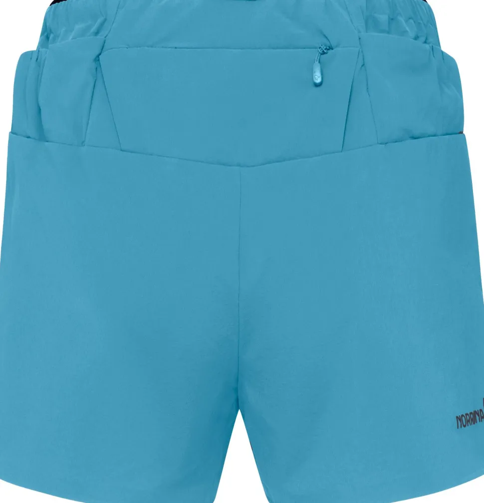 Norrøna Women's Senja Flex1 4'' Shorts Brittany Blue