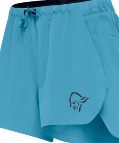 Norrøna Women's Senja Flex1 4'' Shorts Brittany Blue