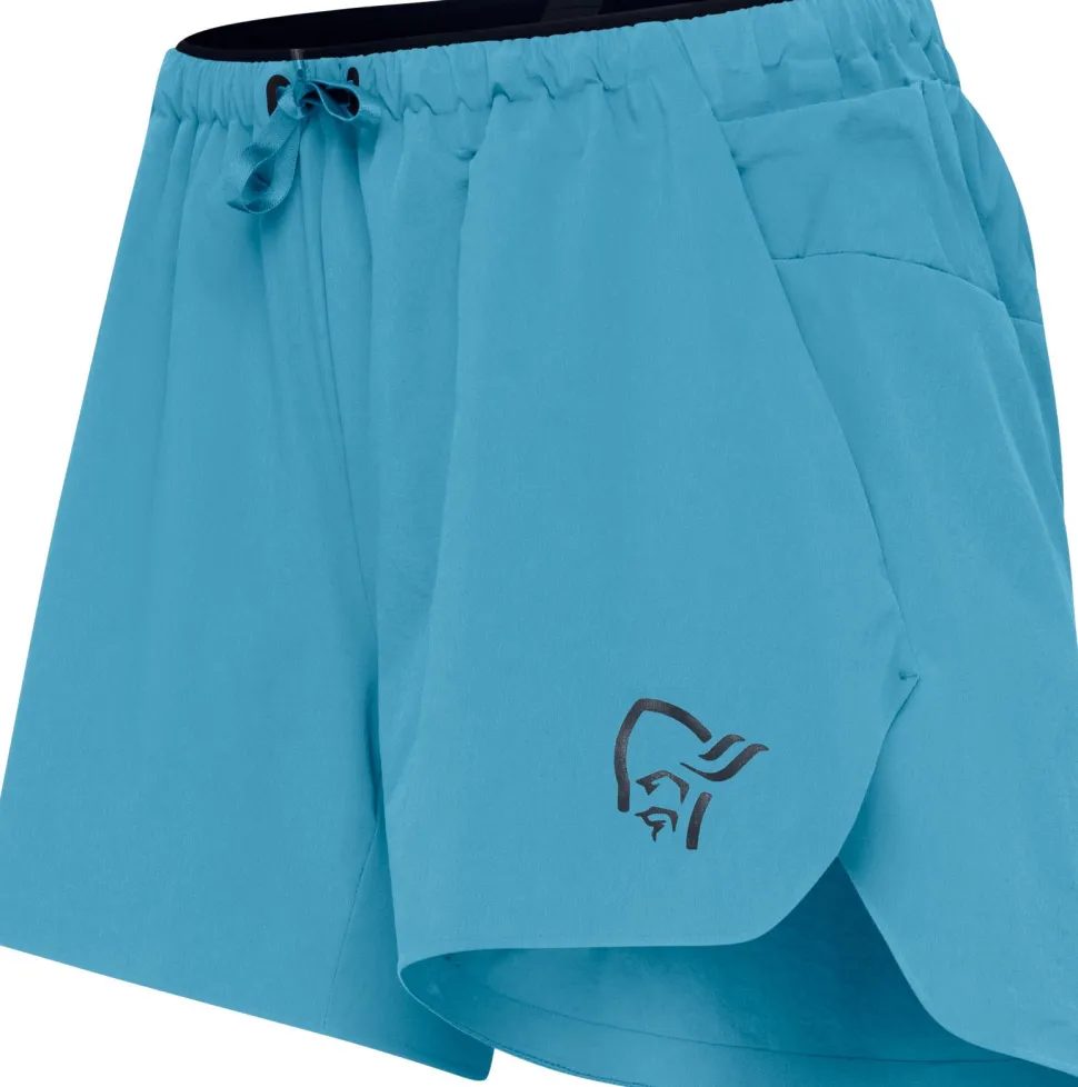 Norrøna Women's Senja Flex1 4'' Shorts Brittany Blue