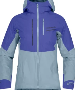Norrøna Women's Senja GORE-TEX Active Jacket Royal Blue/Blue Fog