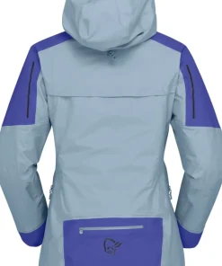 Norrøna Women's Senja GORE-TEX Active Jacket Royal Blue/Blue Fog