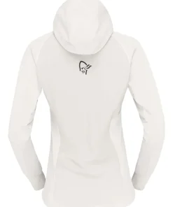 Norrøna Women's Senja Warm1 Hood Snow White/Trooper