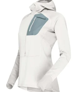 Norrøna Women's Senja Warm1 Hood Snow White/Trooper