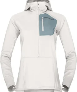 Norrøna Women's Senja Warm1 Hood Snow White/Trooper