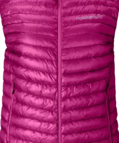 Norrøna Women's Trollveggen Superlight Down Vest Festival Fuchsia