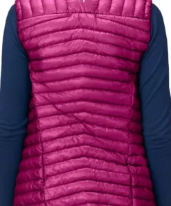 Norrøna Women's Trollveggen Superlight Down Vest Festival Fuchsia