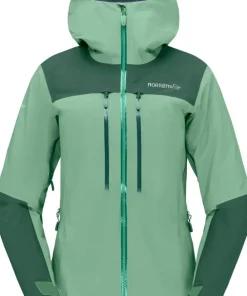 Norrøna Women's Trollveggen GORE-TEX Pro Light Jacket Dark Ivy
