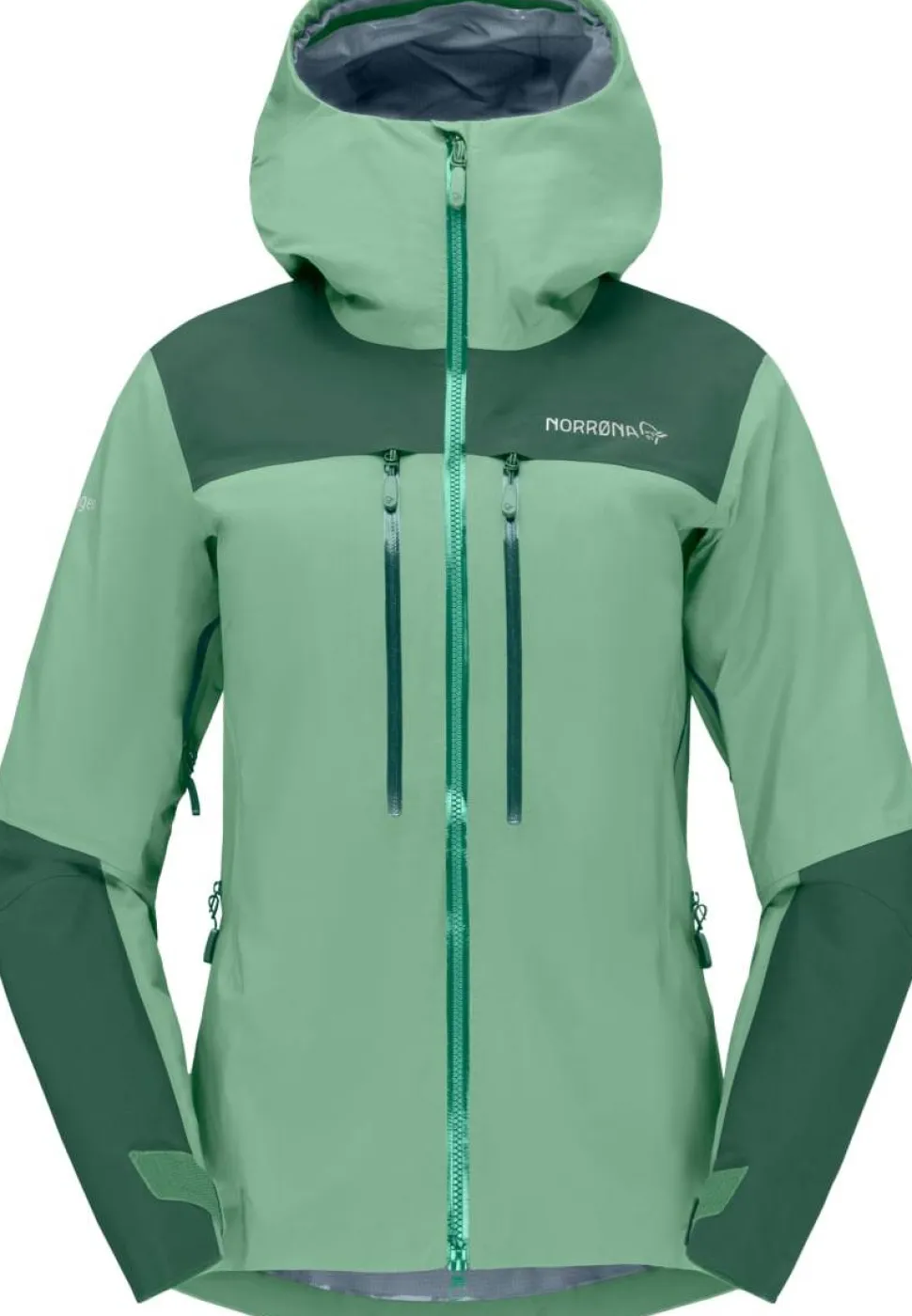 Norrøna Women's Trollveggen GORE-TEX Pro Light Jacket Dark Ivy