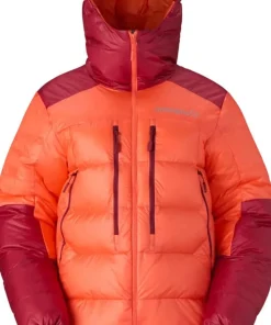 Norrøna Women's Trollveggen Down800 Hood Orange Alert