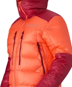 Norrøna Women's Trollveggen Down800 Hood Orange Alert