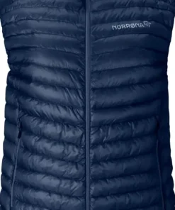Norrøna Women's Trollveggen Superlight Down Vest Indigo Night Blue