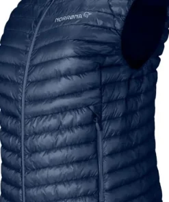 Norrøna Women's Trollveggen Superlight Down Vest Indigo Night Blue