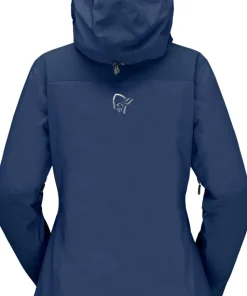 Norrøna Women's Trollveggen GORE-TEX Pro Light Jacket Indigo Night