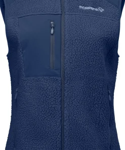 Norrøna Women's Trollveggen Warm3 Vest Indigo Night