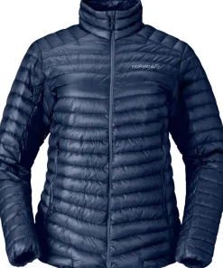 Norrøna Women's Trollveggen Superlight Down Jacket Indigo Night Blue