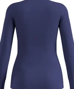 Odlo Women's Active Warm ECO Baselayer Shirt Skipper Blue