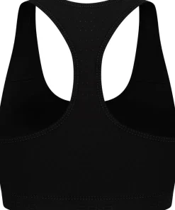 Odlo Women's Ascent Performance Wool Medium Support Sports Bra Black