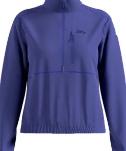 Odlo Women's Odlo Classic Mid Layer 1/2 Zip Skipper Blue