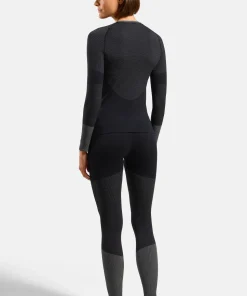 Odlo Women's Odlo Fundamentals Performance Warm Set Long Black