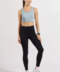 Odlo Women's Odlo Seamless Medium - Padded Sport Bra Baby Blue