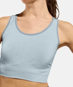 Odlo Women's Odlo Seamless Medium - Padded Sport Bra Baby Blue