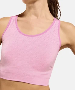 Odlo Women's Odlo Seamless Medium - Padded Sport Bra Hyper Pink Melange