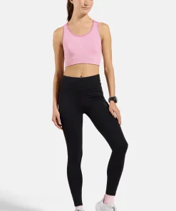 Odlo Women's Odlo Seamless Medium - Padded Sport Bra Hyper Pink Melange