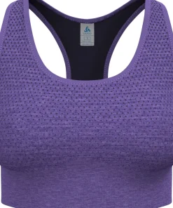 Odlo Women's Odlo Seamless Medium - Padded Sport Bra Afterparty Melange