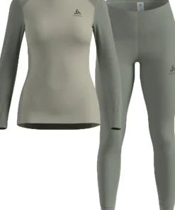 Odlo Women's Odlo Set Active Warm Special Shadow - Agate Gray
