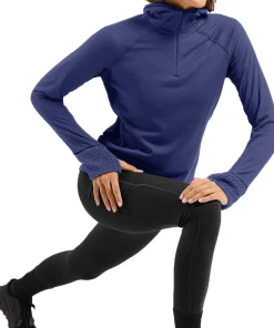 Odlo Women's Odlo X-Alp Mid Layer Hoody Skipper Blue