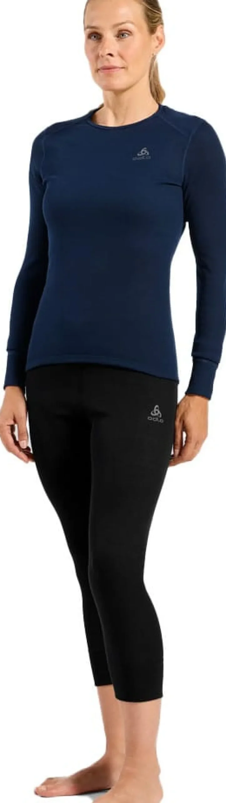 Odlo Women's Pants 3/4 Active Warm Eco Black