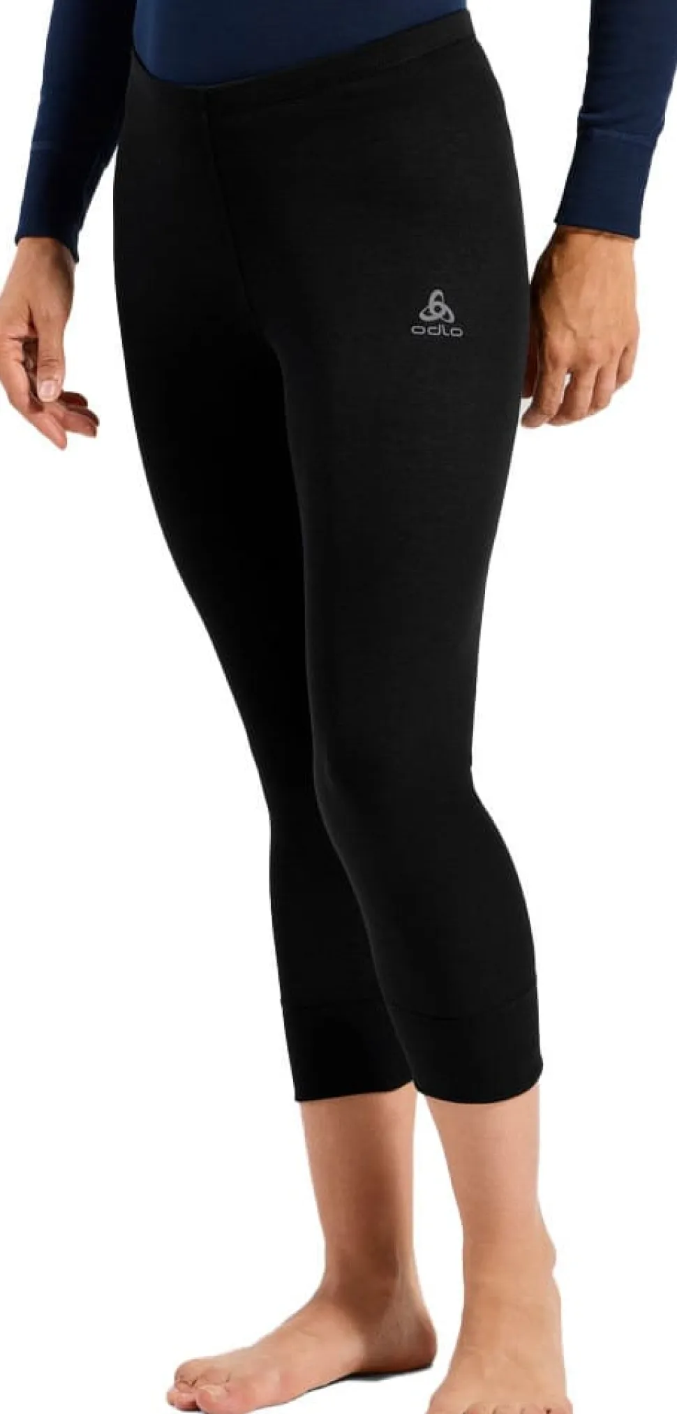 Odlo Women's Pants 3/4 Active Warm Eco Black