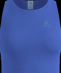 Odlo Women's Tank Crop X-Alp Trail Cargo Dazzling Blue