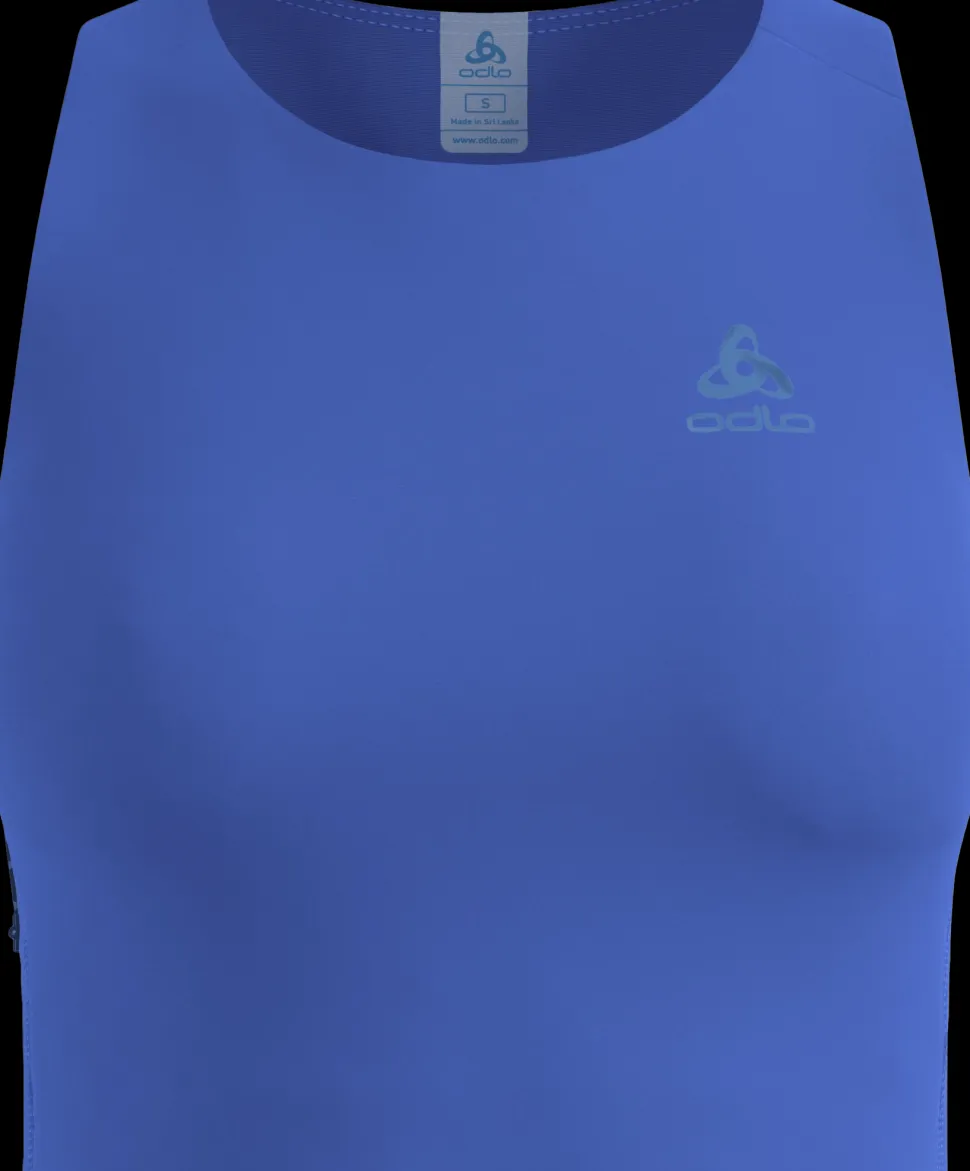 Odlo Women's Tank Crop X-Alp Trail Cargo Dazzling Blue