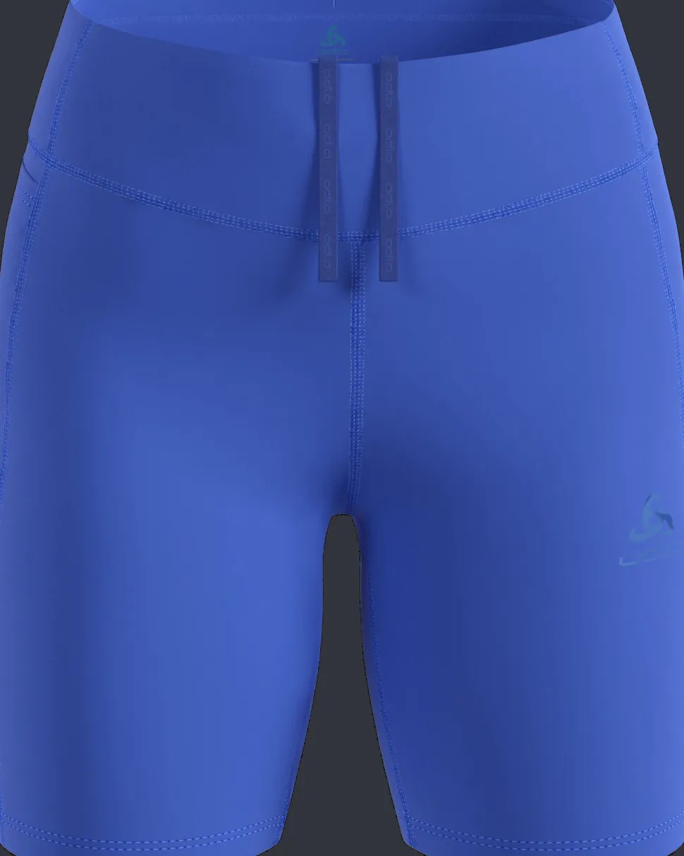Odlo Women's Tights Short Essential Dazzling Blue