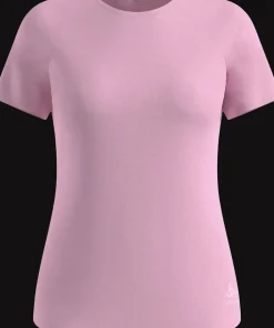 Odlo Women's T-Shirt Crew Neck S/S Essential 365 Hyper Pink Melange