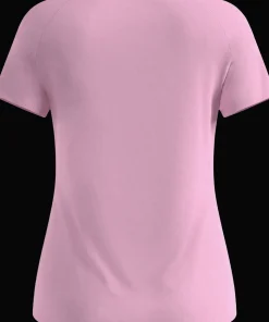 Odlo Women's T-Shirt Crew Neck S/S Essential 365 Hyper Pink Melange