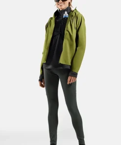 Odlo Women's X-Alp Waterproof Pro Jacket Guacamole