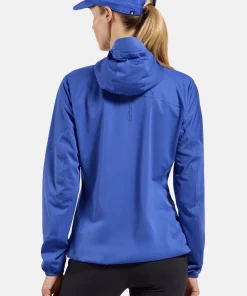 Odlo Women's Zeroweight Waterproof Jacket Dazzling Blue