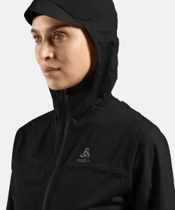 Odlo Women's Zeroweight Waterproof Jacket Black - Black