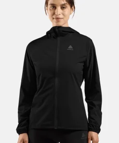 Odlo Women's Zeroweight Waterproof Jacket Black - Black