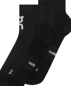 On Core Run Sock Mid 2P Black