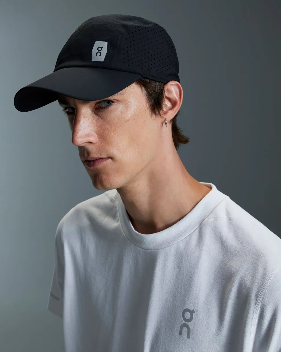 On Unisex Lightweight Cap Black