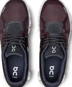 On Women's Cloud 5 Mulberry/Eclipse