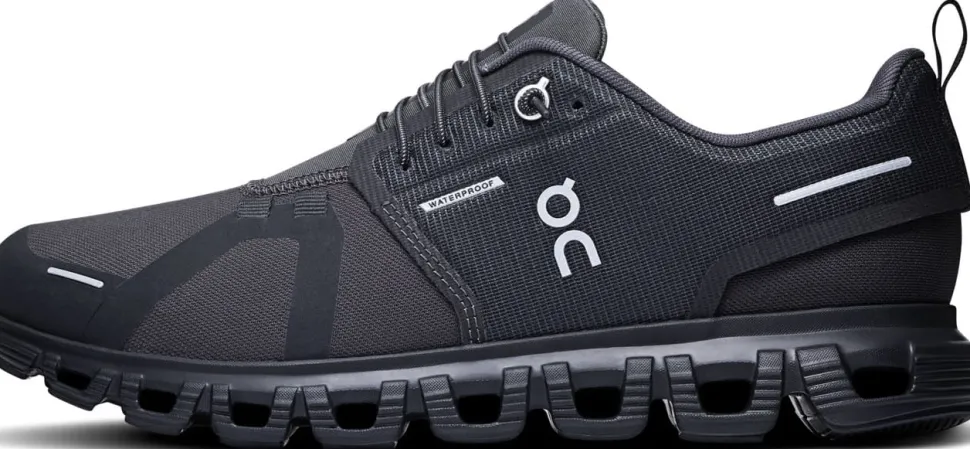 On Women's Cloud 6 Waterproof Black/Black
