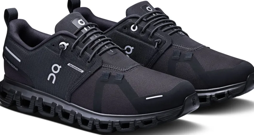 On Women's Cloud 6 Waterproof Black/Black